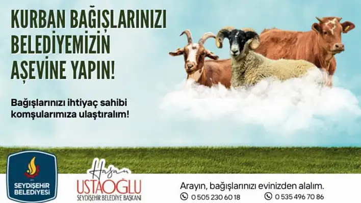 Konya'daki o kurum Kurban bağışlarını kabul ediyor!