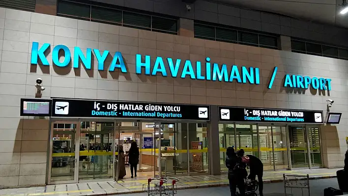 Konya Havalimanı'ndan Şubat ayında dikkat çeken uçuş ve yolcu verileri