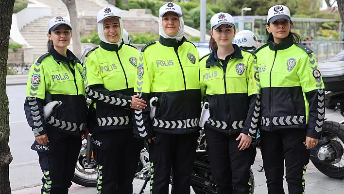 Konya'nın huzuru için nöbetteler: Anne polisler görev başında