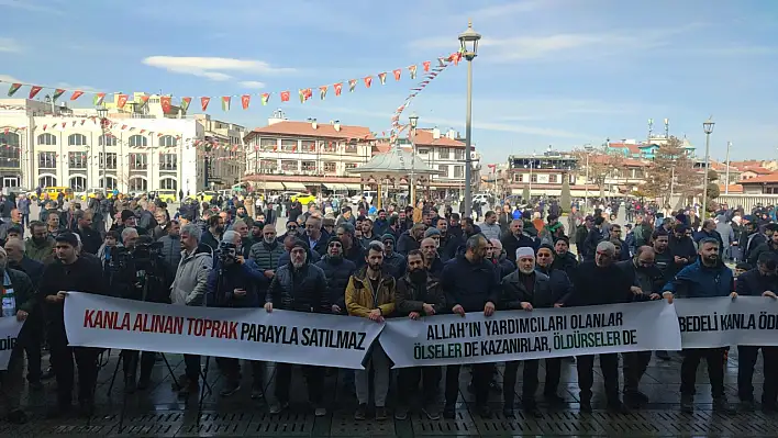 Konya STK'larından Gazze'ye Destek! Zulme Karşı Mücadeleye Devam