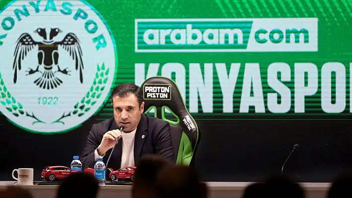 Konyaspor Başkanı Özgökçen ve Teknik Direktörden açıklamalar