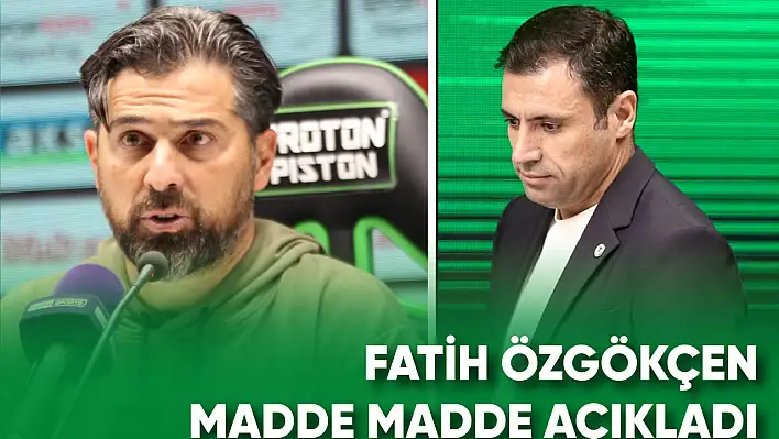 Konyaspor'da İlhan Palut ayrılığının perde arkası | Madde madde