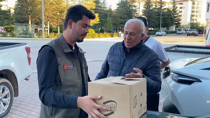 Kulu'da çobanın bitkin halde bulduğu delice doğan kuşu koruma altına alındı