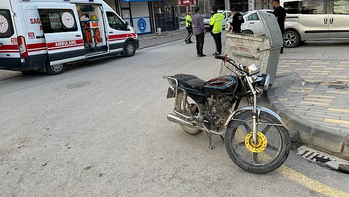Kulu'da motosiklet kazası: Bir yaralı!