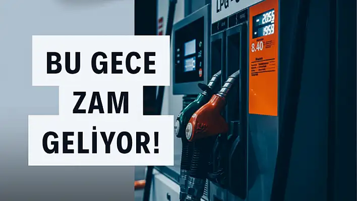 LPG'ye Bu Gece Zam Geliyor