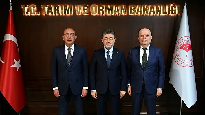 Meram'daki tarım politikaları Bakan Yumaklı ile konuşuldu!