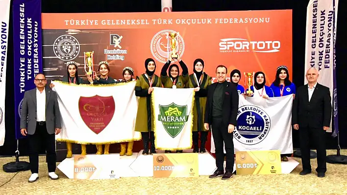 Okçuluk Şampiyonası'nda Meram rüzgarı!
