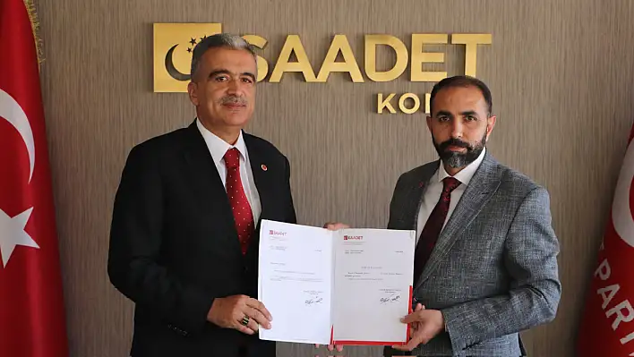 Saadet Partisi Konya İl Başkanlığı'nda Devir Teslim!