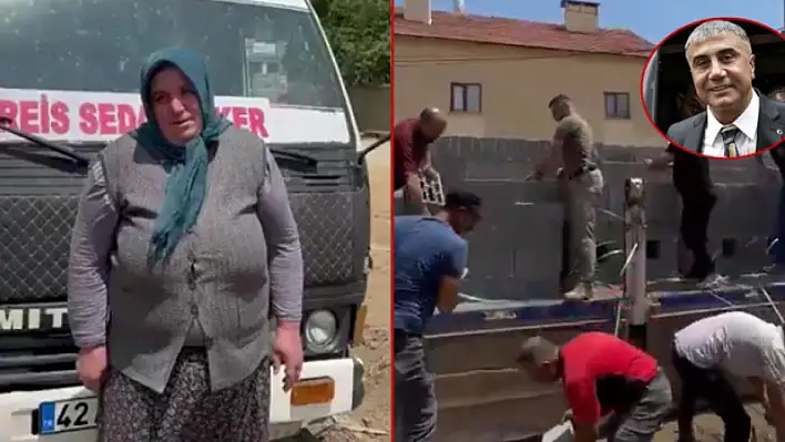 Sedat Peker'den Evi Yanan Konyalı Kadına Yardım Eli