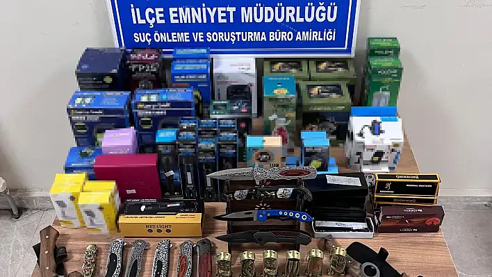 Seydişehir Emniyetinden Kaçakçılığa Darbe: Yasak Bıçaklar Ele Geçirildi