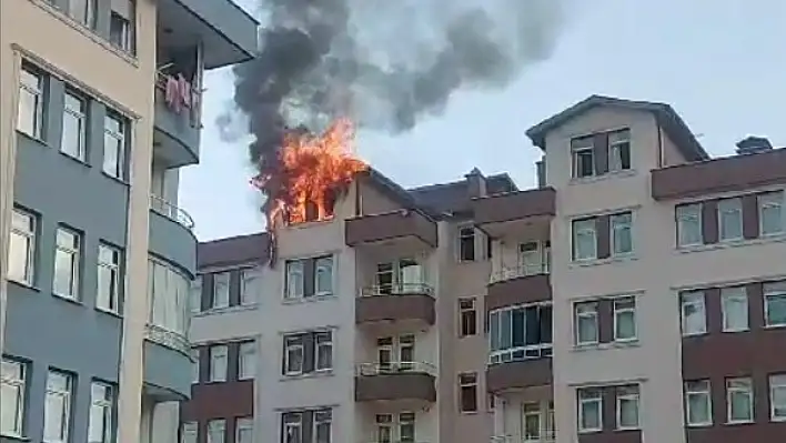 Son Dakika: Konya Akabe Sitelerinde Yangın!