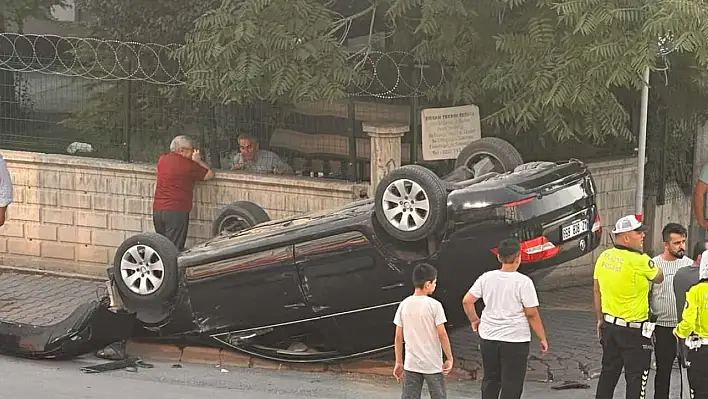 SON DAKİKA: Konya'da Otomobil Takla Attı, 4 Kişi Yaralandı