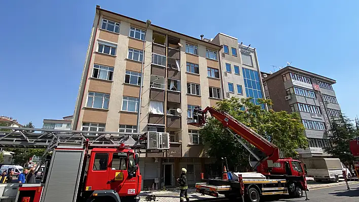 SON DAKİKA: Konya Selçuklu'da Yangın Paniği, 5 Kişi Hastanede