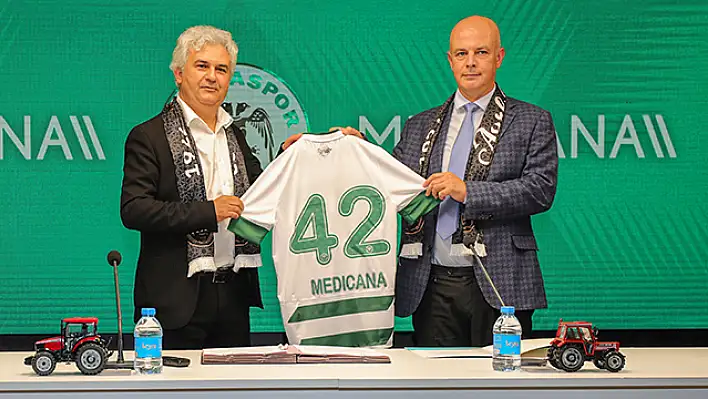 Tümosan Konyaspor, Medicana Sağlık Grubu ile olan sponsorluk anlaşmasını uzattı