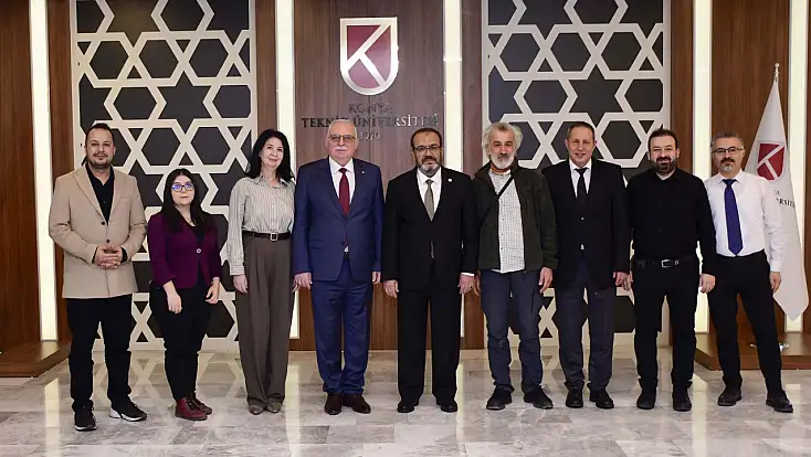 Don State Teknik Üniversitesi’nden Konya Teknik Üniversitesi’ne Ziyaret