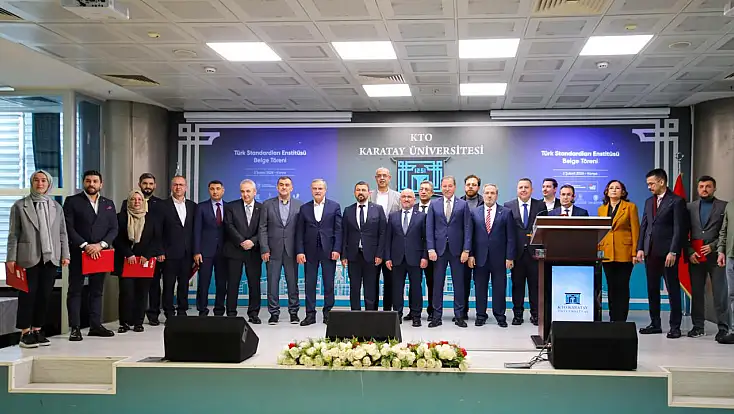 Kto'da Ts Iso 46001 Belge Takdim Töreni Gerçekleştirildi