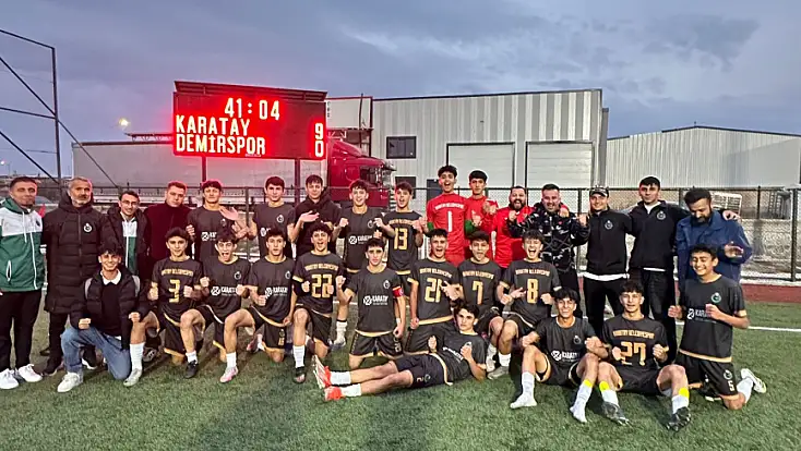 Karatay Belediyespor Yoluna Doludizgin Devam Ediyor