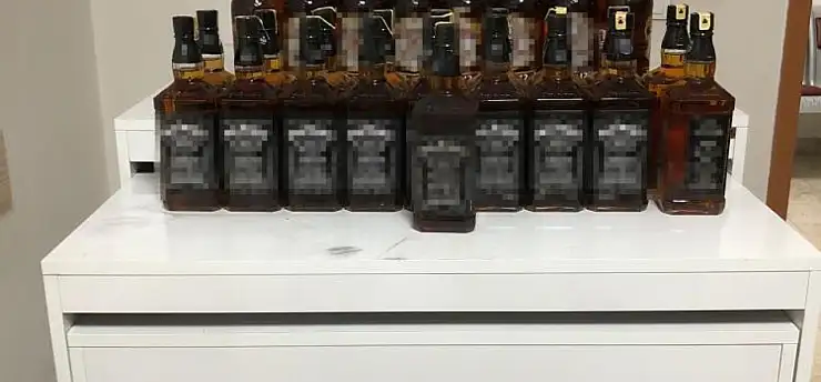 Akşehir'de kaçak içki operasyonu düzenlendi