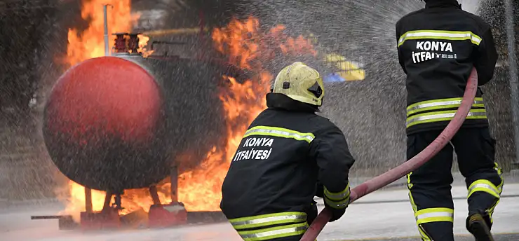Konya Itfaiyesi 2025'Te 15 Bin 497 Olaya Müdahale Etti