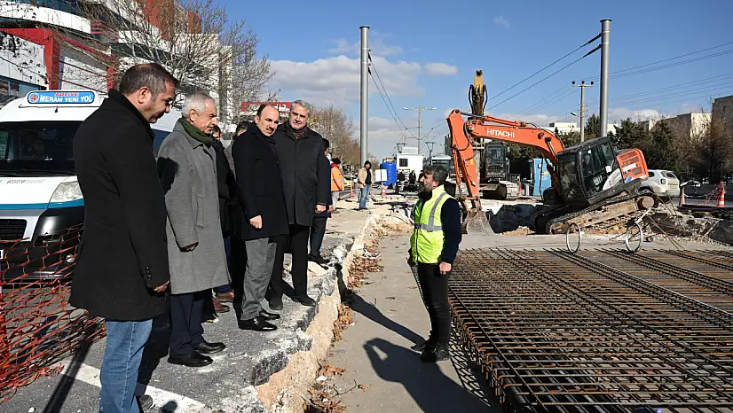 Başkan Altay: 'Bütün Gücümüzle Şehrimizin Raylı Sistem Ağını Güçlendirmeye Gayret Ediyoruz'