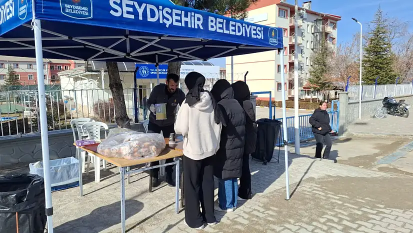 Belediye'Den Öğrencilere Çorba İkramı