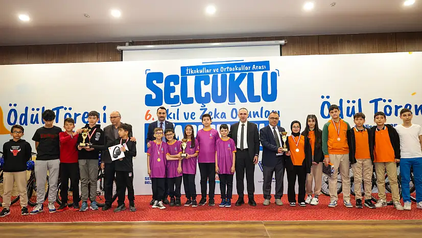 Konya'da 341 öğrenci zekâsını yarıştırdı! İşte kazananlar