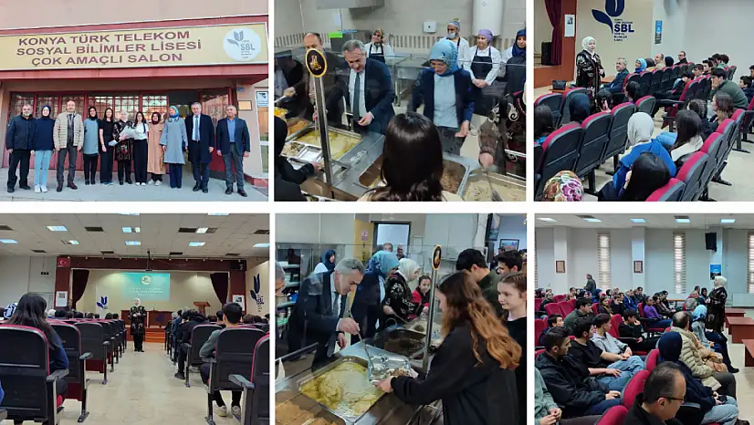Konya'da bulunan Müdür Korkmaz, iftarda öğrencilerle bir araya geldi!