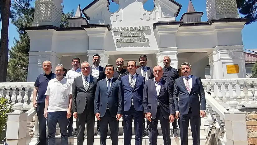 TDBB Başkanı Altay Semerkant'ta çeşitli temaslarda bulundu
