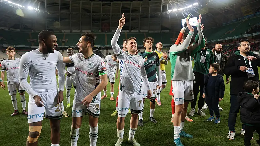 Türkiye Kupası'nda ilk yarı finalist Konyaspor oldu!