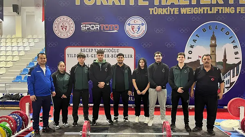 Karatay belediyespor'dan halterde türkiye şampiyonluğu