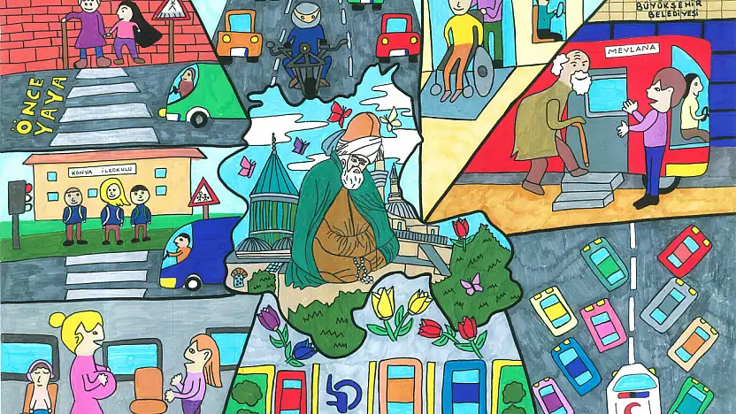 Konya'da 'Ulaşımda Nezaket' Yarışması Sonuçlandı