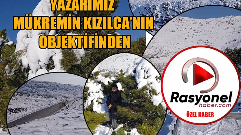 Konya merkeze kar yok ama yaylalar beyaza büründü