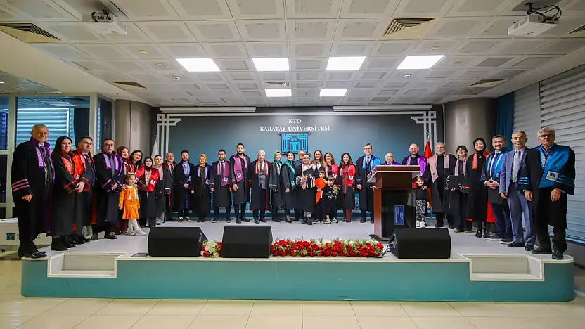 Kto  Üniversitesi'nde Akademik Teşvik Ödül Töreni  Düzenlendi