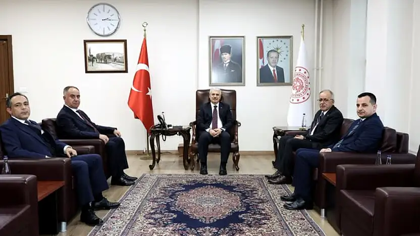 MHP Heyetinden Vali İbrahim Akın'a Ziyaret