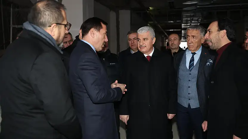 Vali İbrahim Akın'dan Konya Anadolu İmam Hatip Lisesi İnşaatına Yerinde İnceleme