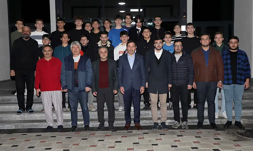 Başkan Kilca Ve Akif Demirci Öğrencilerle Bir Araya Geldi