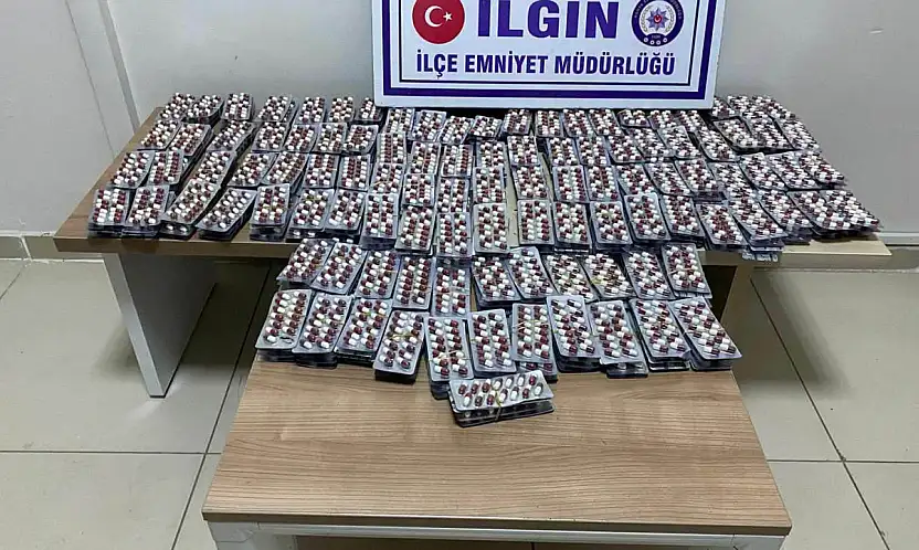 ILGIN VE ÇUMRA'DA UYUŞTURUCU OPERASYONLARI: 40 BİNİ AŞKIN SENTETİK HAP ELE GEÇİRİLDİ, 5 KİŞİ TUTUKLANDI