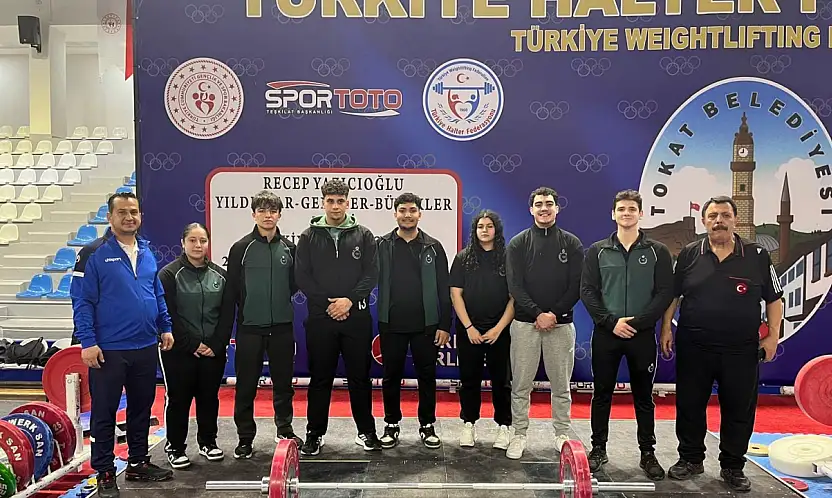 Karatay belediyespor'dan halterde türkiye şampiyonluğu