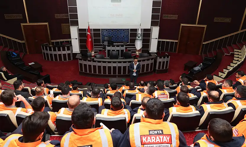 Karatay'da Personel Eğitimleri Sürüyor