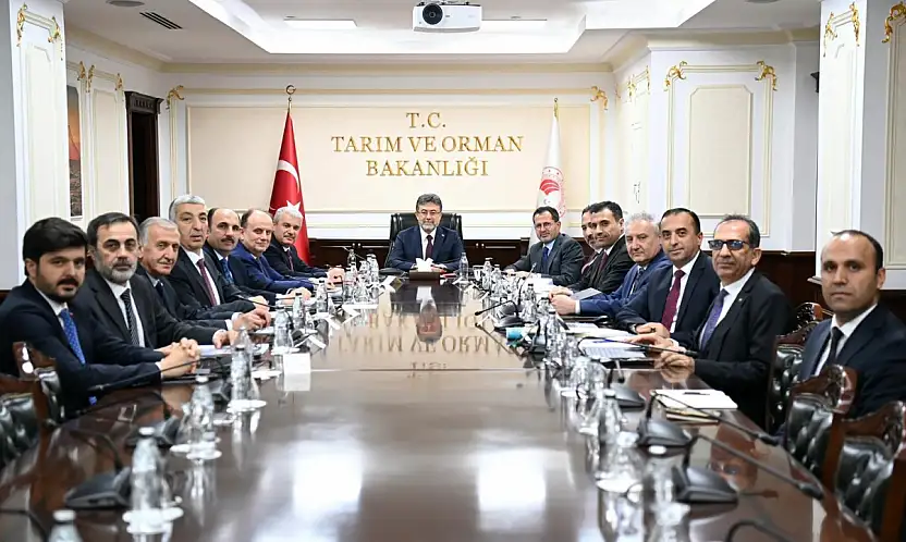 Konya Protokolü Ankara'Da Bakan Yumakli Ile Bir Araya Geldi