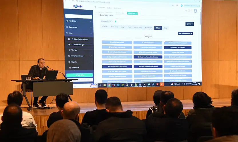 Koski'de yerli yazılım komim için personele kapsamlı eğitim