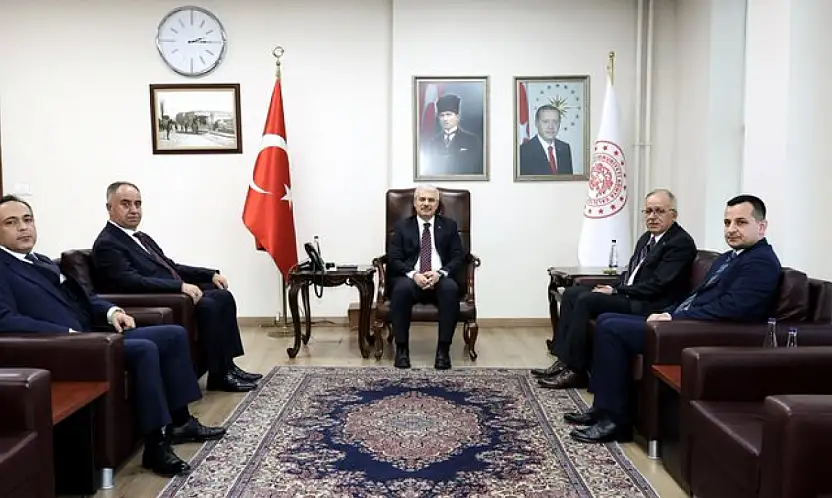 MHP Heyetinden Vali İbrahim Akın'a Ziyaret