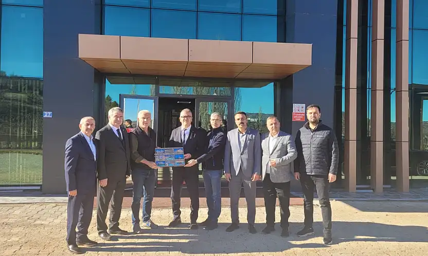 SEYDİŞEHİR HEYETİ SİLAH FABRİKALARINI GEZDİ