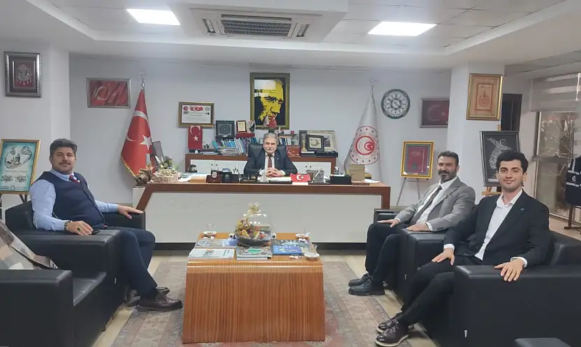 Ticarette Birlik Topluluğu'ndan İl Müdürü Çağlayan'a Nezaket Ziyareti