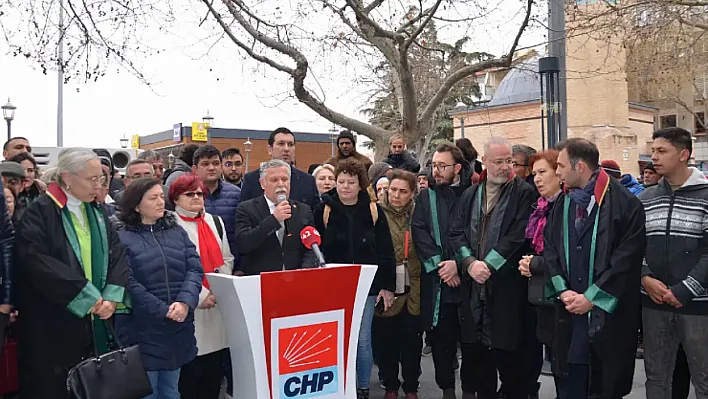 Ekrem İmamoğlu'nun gözaltına alınması Konya'da protesto edildi!