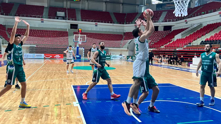 Karatay Belediyespor Erkek Basketbol A Takımı, yoluna kayıpsız devam ediyor!