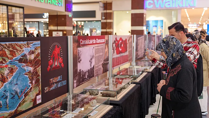 Konya'da Çanakkale ruhunu yaşatan sergi büyük ilgi görüyor