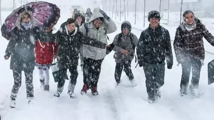 Konya'daki birçok ilçede okullar tatil edildi: İşte o ilçeler!