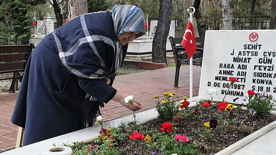 Konya'da şehitler anıldı