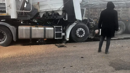 Konya'da iki TIR çarpıştı | 1 ölü